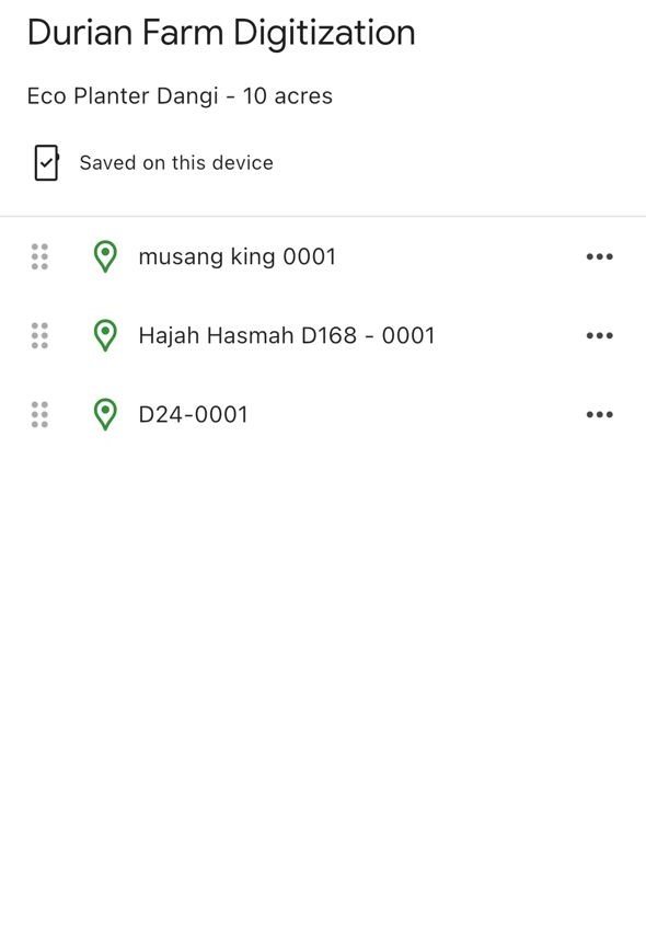 App list view